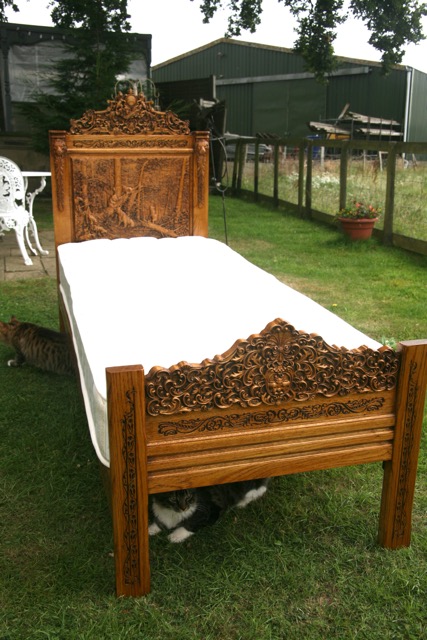 Carved Bed
