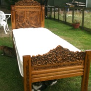 Carved Bed