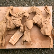 Knights for a Larger Piece