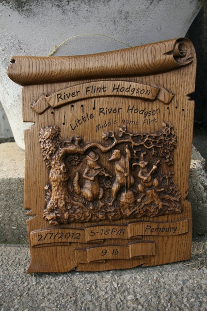 Birth Plaque