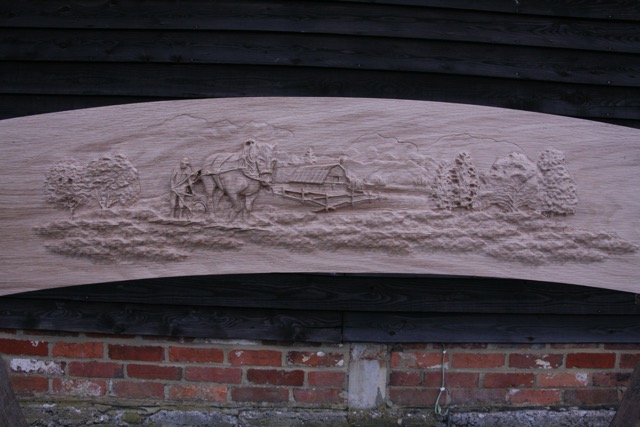 Carved Beam