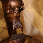Atlas Carving in Base