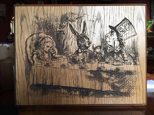 Alice In Wonderland Plaque