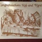 Alice in Wonderland Weding Decoration